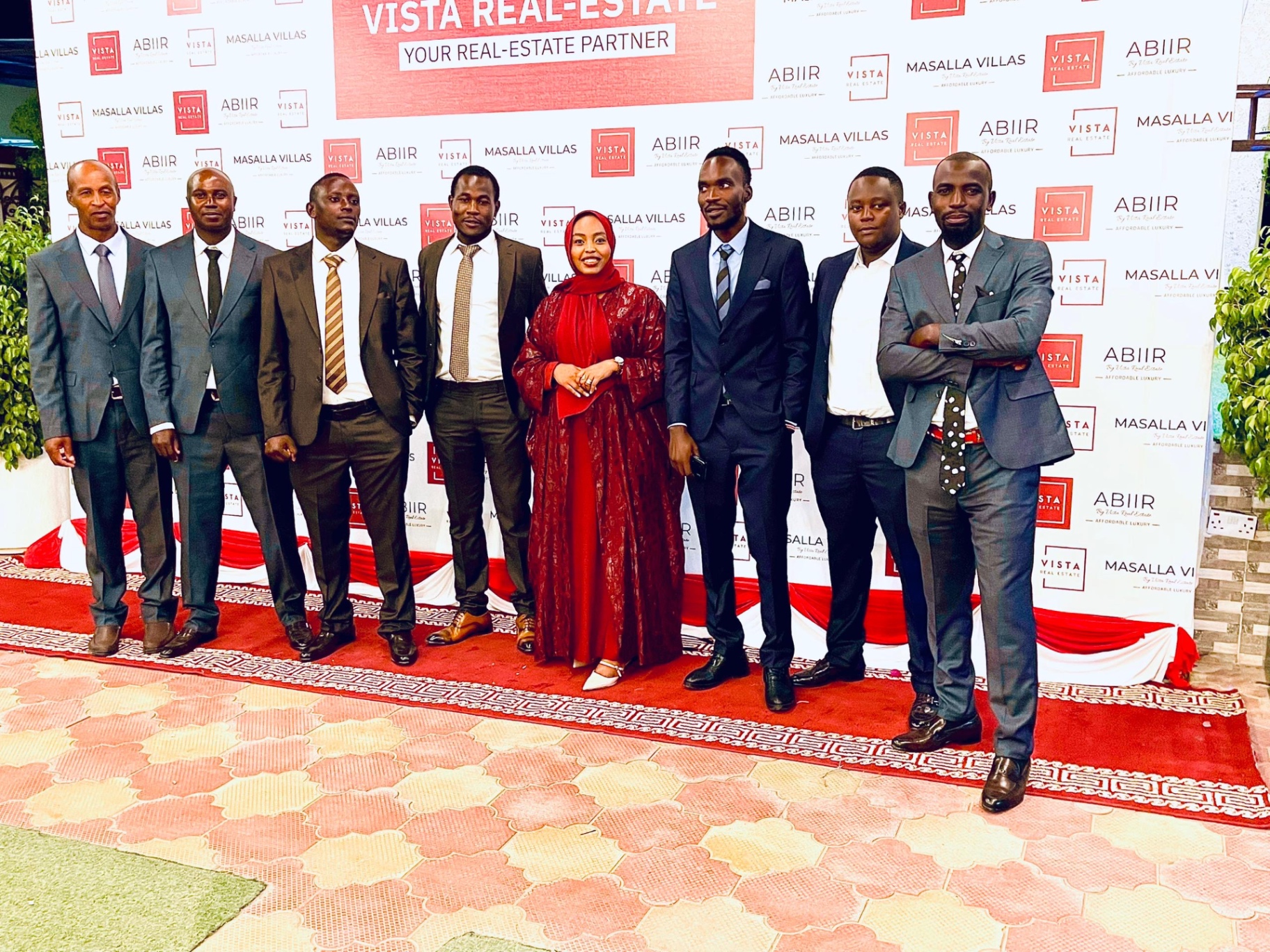 Mirimiri team at the Vista Real-Estate partnership launch
